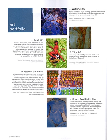 Art New Orleans Magazine review page 20