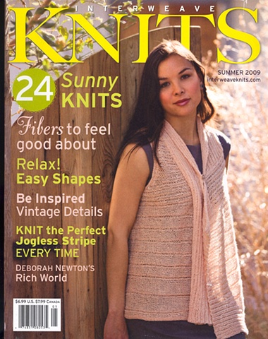 Interweave Knits Magazine Cover