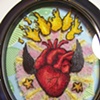 Sacred Heart Lace Tattoo