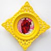 El Corazon (diamond frame yellow) 