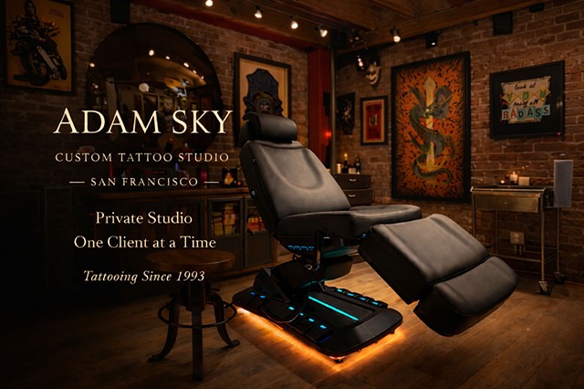 BAY AREA TATTOO ARTIST ADAM SKY