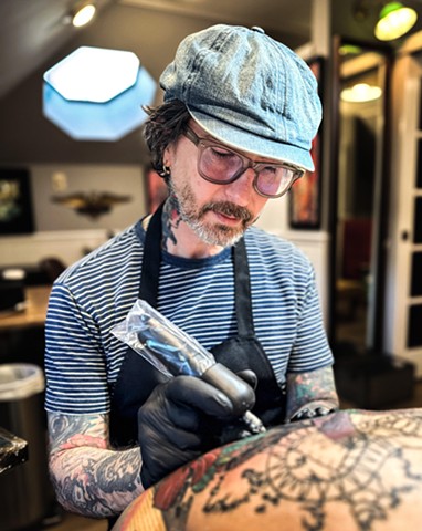 Adam Sky, Tattoo Artist