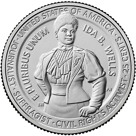 Ida B. Wells 2025 American Women Quarters Program