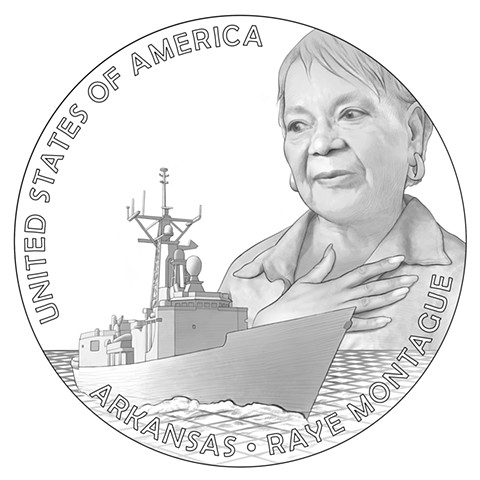 2025 Arkansas American Innovation $1 Coin - Raye Montague