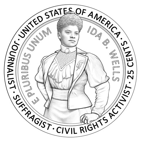 Ida B. Wells 2025 American Women Quarters Program