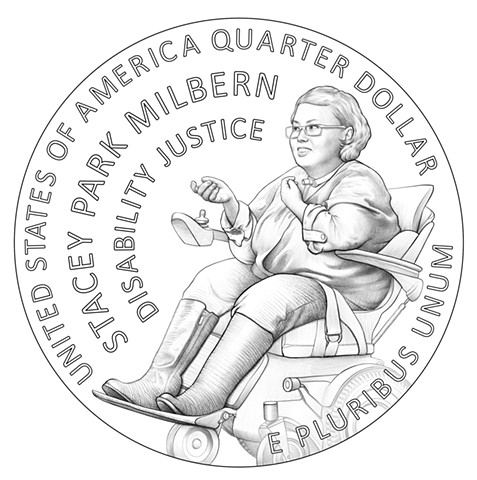 Stacey Park Milbern 2025 American Women Quarters Program