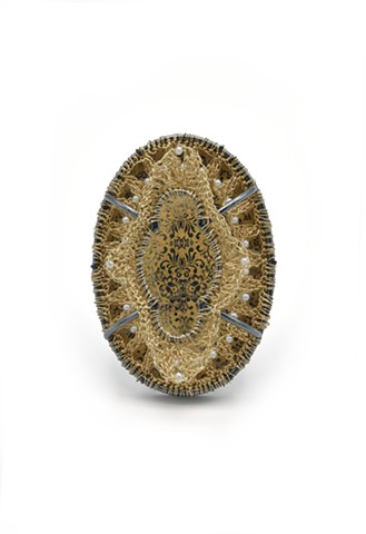 Golden Reflection Brooch 4