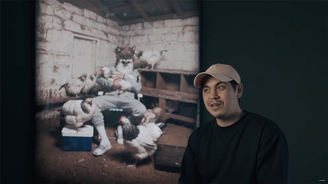 Artist story/ Abdul Abdullah discusses his work 'Troubling the margins'
