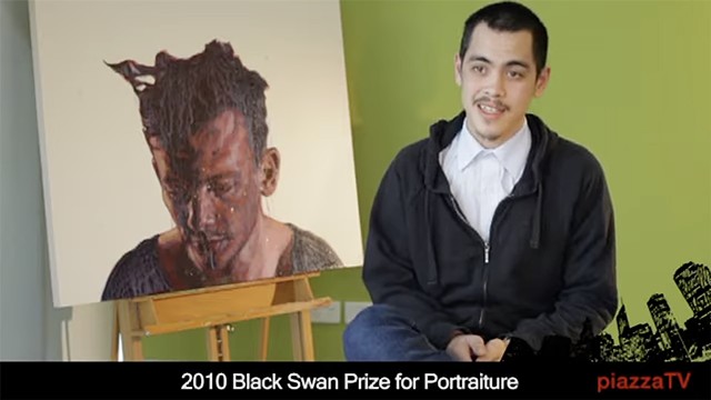 Black swan Portrait prize 