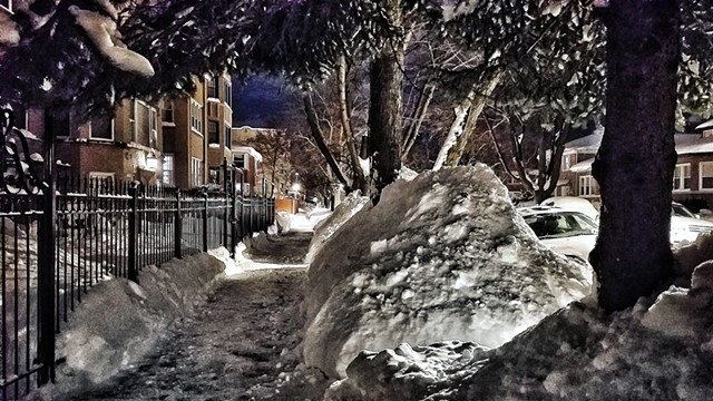 All shoveled out, on Rockwell Street
