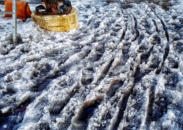 Frozen footprints