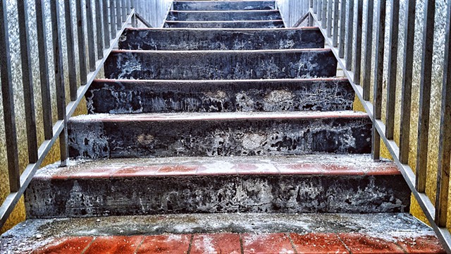 Salty stairs