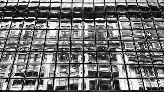 Window reflection, South LaSalle