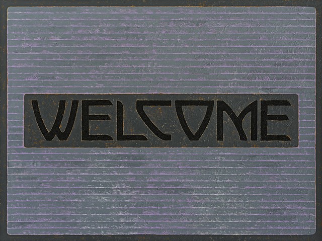Welcome Doormat (Gray)