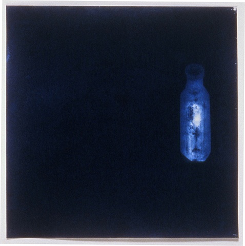 Untitled Photogram, Bottle
