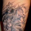 samurai on horse