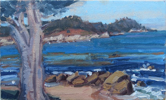 Point Lobos from Monastery Beach, Carmel