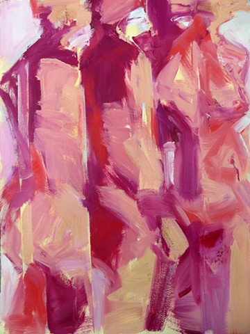 Alla prima from model in movement