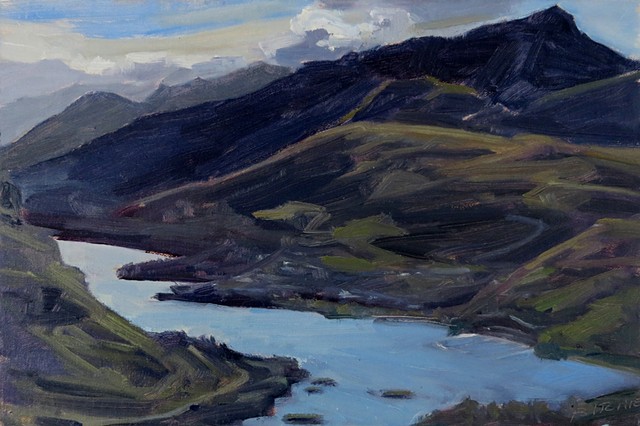 Windy Point View, from the Remarkables, NZ