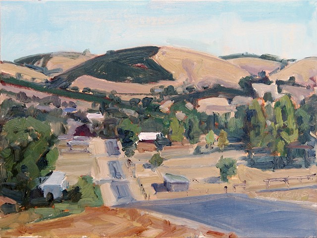 End of Stagecoach Road, Paso Robles, California