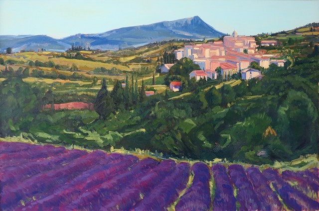 Village of Sault en Provence,July