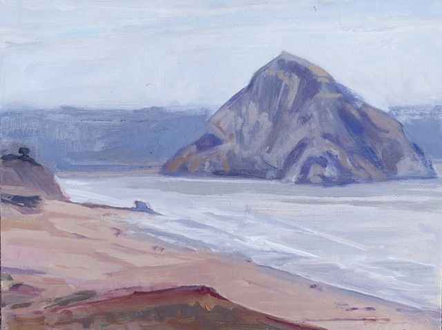 Morro Rock ; Morning Mist