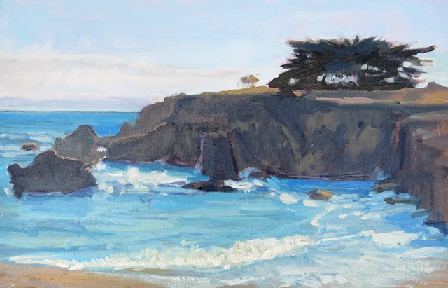 End of Day at Moonstone Beach , Cambria