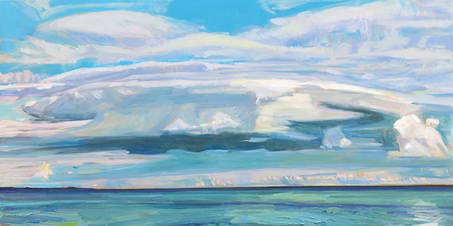 September's  Glory;  Over Lake St. Clair