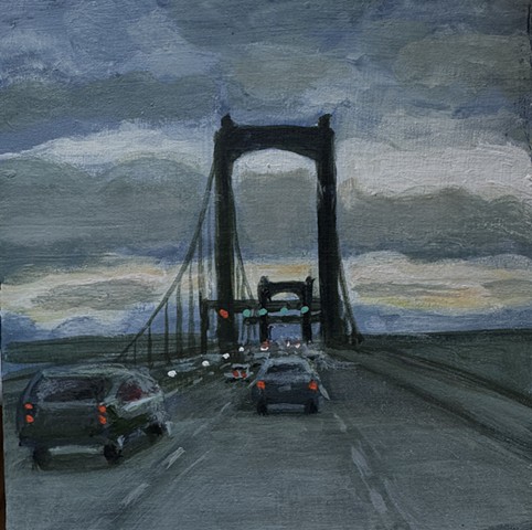 Self Portrait on the Way to Philadelphia