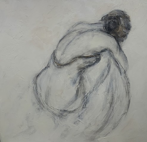 Available 36x36 charcoal on canvas 