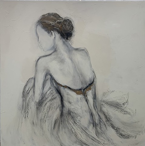 Available 36x36 charcoal on canvas 