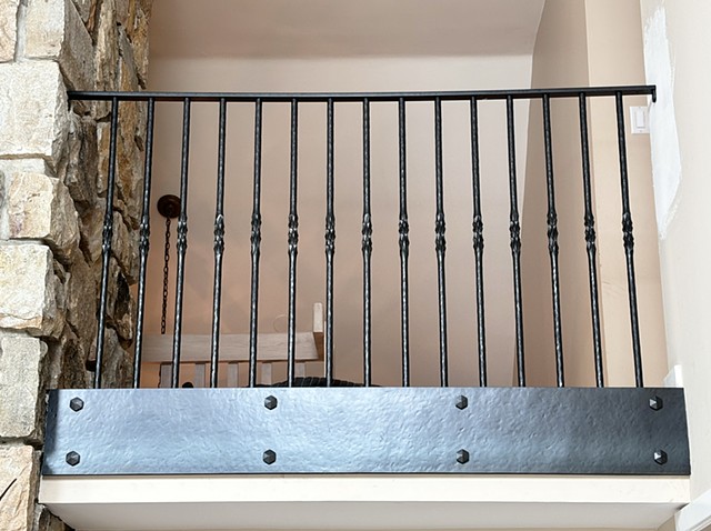 Forged Mezzanine Railing