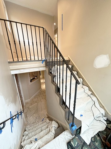 Forged Railing Install