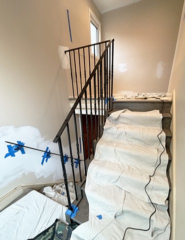 Forged Railing Install