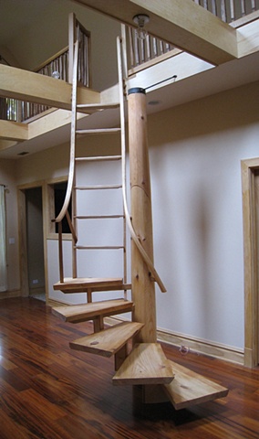 Palmer-Billhardt  loft staircase