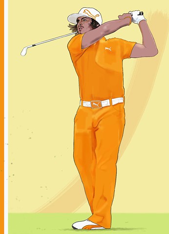 Rickie Fowls' Sunday Orange