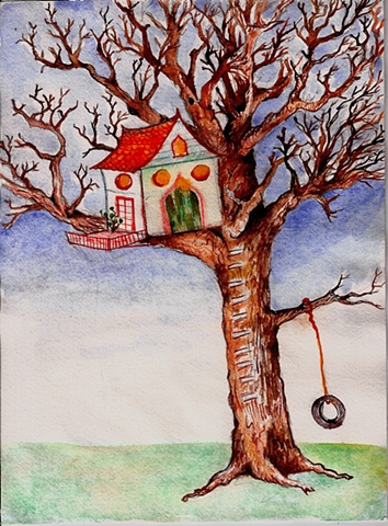 Winter Treehouse