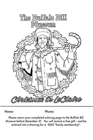 Christmas in LeClaire flyer