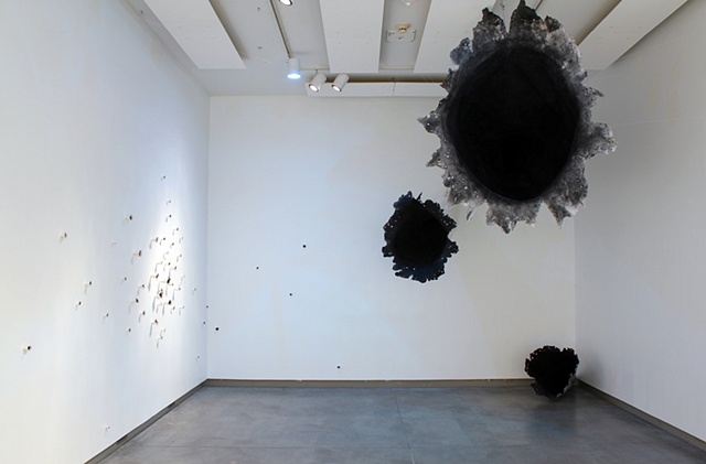 Vacua and Ejecta, installation view