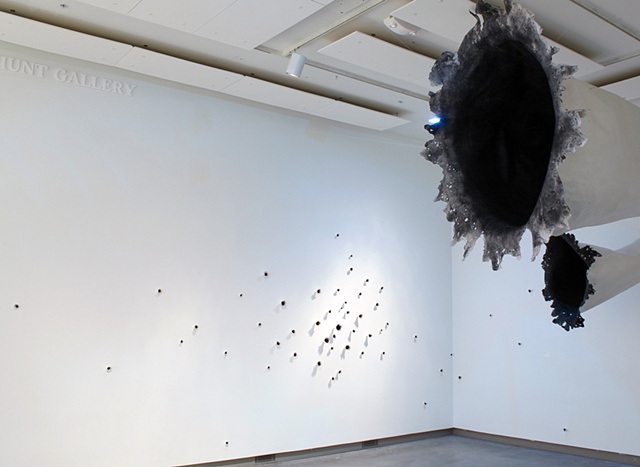 Vacua and Ejecta, installation view