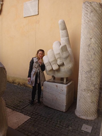 Calli at Capitoline Museum. Art and Philosophy Seminar 2016