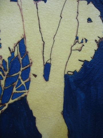 Lisboa Tree Drawing Detail 2