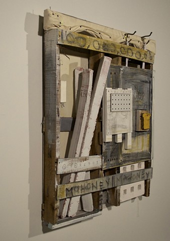 Wood, Ceramic, Casein, Found Materials
6 Foot by 6 Foot by 8 Inches