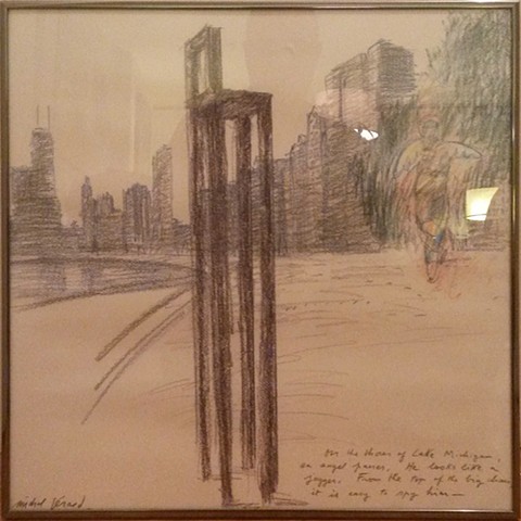 Chair for Looking at Manhattan, sketch