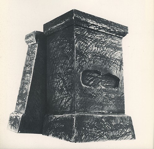 Collapsed plinth, reconstitution