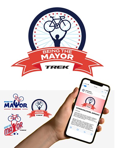 Trek Bicycle: Being The Mayor Logo