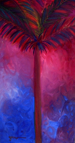 Mauve Indigo Palm