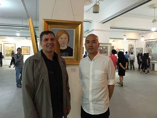 Yao with Portrait of Mai 