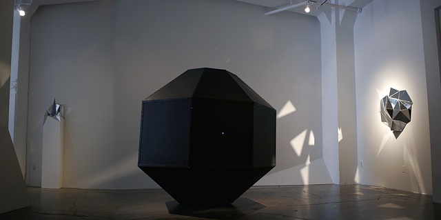 Installation view of the Light, Infinite Mortal and Centering Device #1