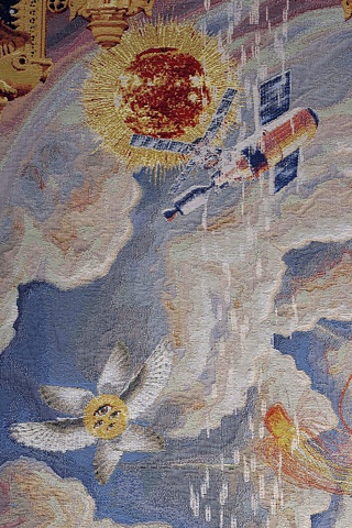 Allegory of the Infinite Mortal (detail of Skylab)